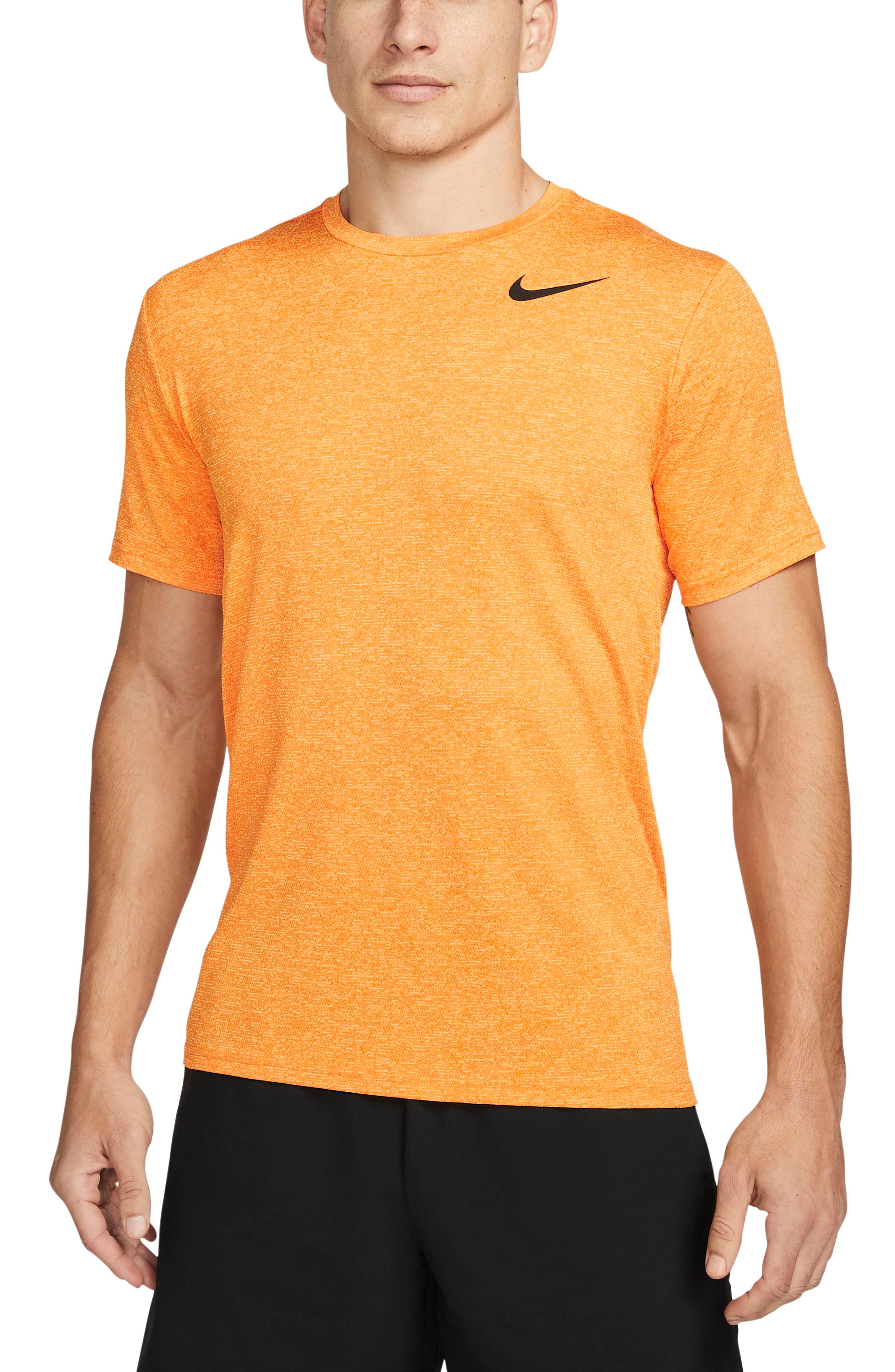 Watermelon Mens Casual Short Sleeve T Shirt Athletic Cotton Tee Orange 